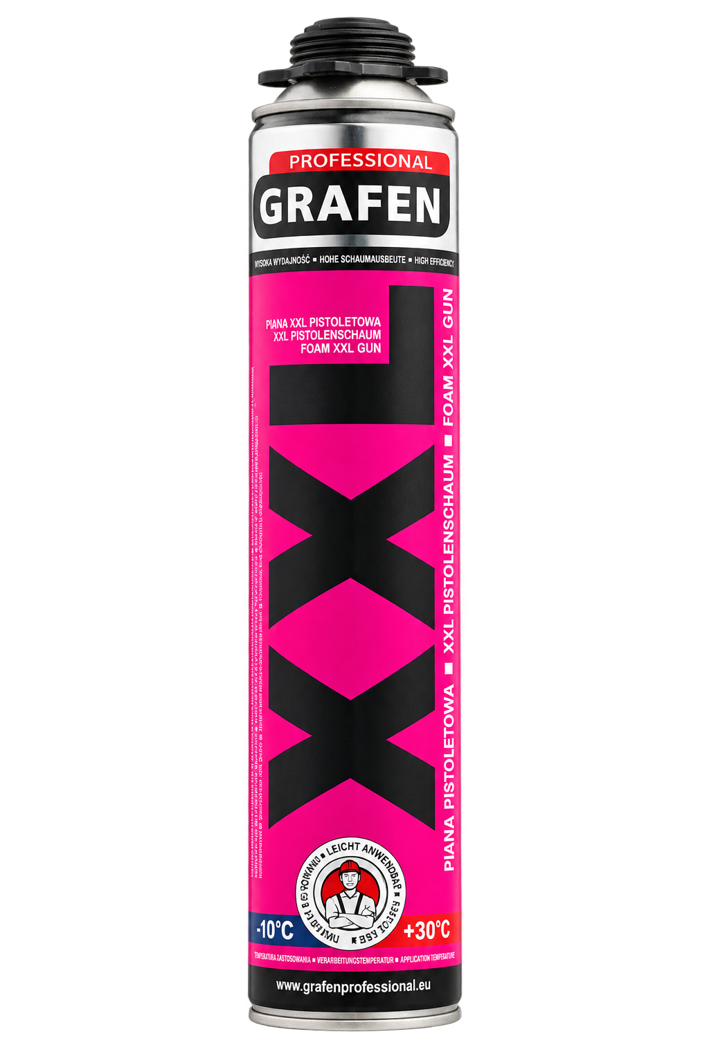 GRAFEN didelės išeigos montažinės putos XXL 65 L